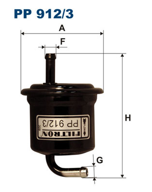 Fuel filter - PP 912/3 FILTRON