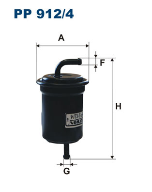 Filtro carburante - PP 912/4 FILTRON