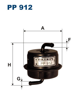 Filtro carburante - PP 912 FILTRON