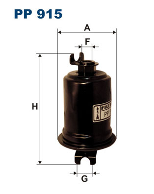 Fuel filter - PP 915 FILTRON