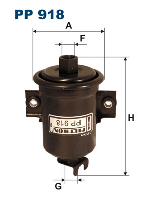 Fuel filter - PP 918 FILTRON