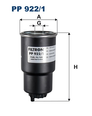 Fuel filter - PP 922/1 FILTRON