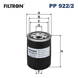 Filtro carburante - PP 922/2 FILTRON