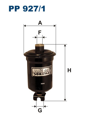 Filtro carburante - PP 927/1 FILTRON