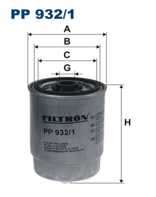 Kraftstofffilter - PP 932/1 FILTRON