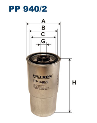 Fuel filter - PP 940/2 FILTRON