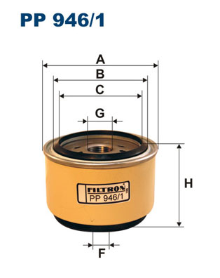 Filtro carburante - PP 946/1 FILTRON