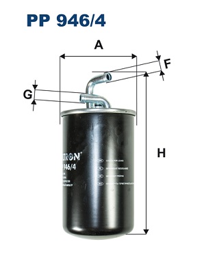 Fuel filter - PP 946/4 FILTRON