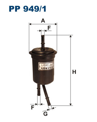 Filtro carburante - PP 949/1 FILTRON