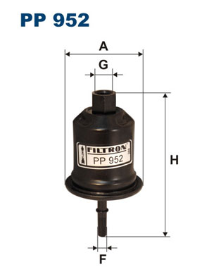Fuel filter - PP 952 FILTRON