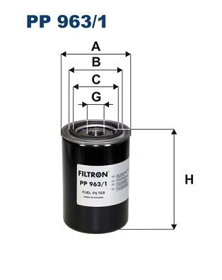 Filtro carburante - PP 963/1 FILTRON