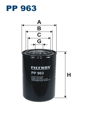 Filtro carburante - PP 963 FILTRON