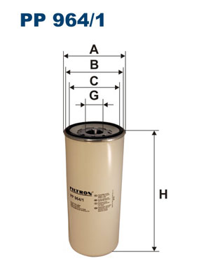 Kraftstofffilter - PP 964/1 FILTRON