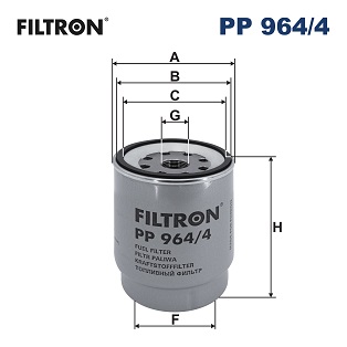Fuel filter - PP 964/4 FILTRON