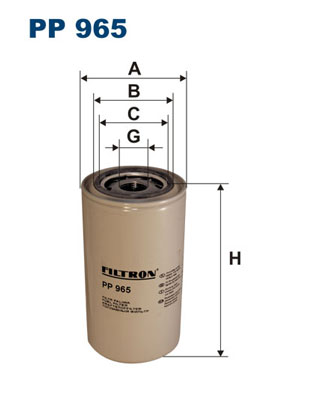 Kraftstofffilter - PP 965 FILTRON