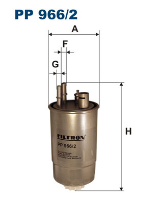 Fuel filter - PP 966/2 FILTRON