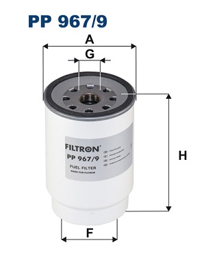 Filtro carburante - PP 967/9 FILTRON