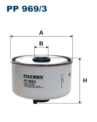 Fuel filter - PP 969/3 FILTRON