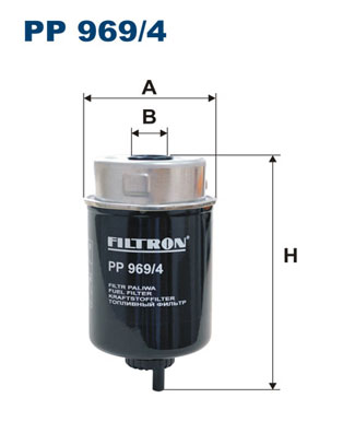 Filtro carburante - PP 969/4 FILTRON