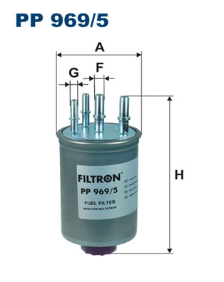 Fuel filter - PP 969/5 FILTRON