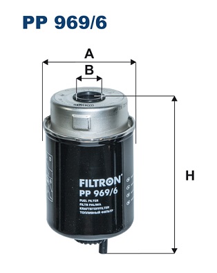 Filtro carburante - PP 969/6 FILTRON