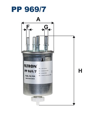 Kraftstofffilter - PP 969/7 FILTRON