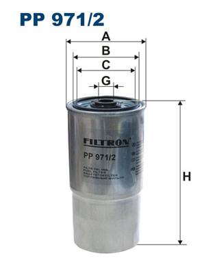 Fuel filter - PP 971/2 FILTRON