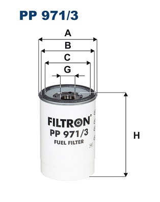 Fuel filter - PP 971/3 FILTRON