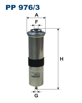 Filtro carburante - PP 976/3 FILTRON