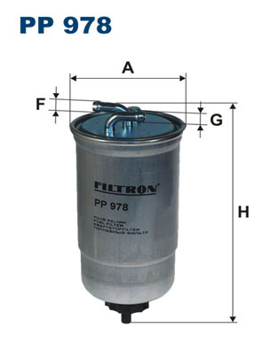 Fuel filter - PP 978 FILTRON