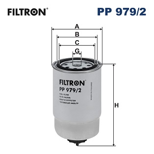 Filtro carburante - PP 979/2 FILTRON