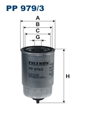 Filtro carburante - PP 979/3 FILTRON