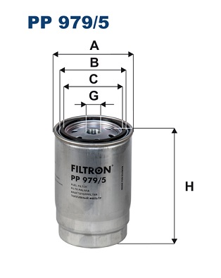 Kraftstofffilter - PP 979/5 FILTRON