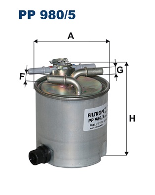 Fuel filter - PP 980/5 FILTRON