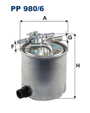 Fuel filter - PP 980/6 FILTRON