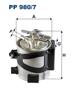 Fuel filter - PP 980/7 FILTRON