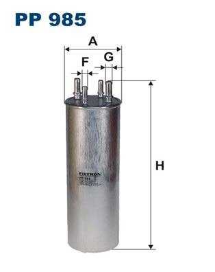 Fuel filter - PP 985 FILTRON