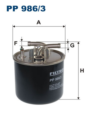 Fuel filter - PP 986/3 FILTRON