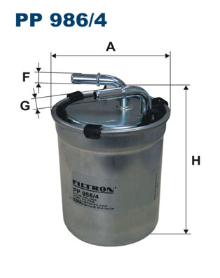 Fuel filter - PP 986/4 FILTRON
