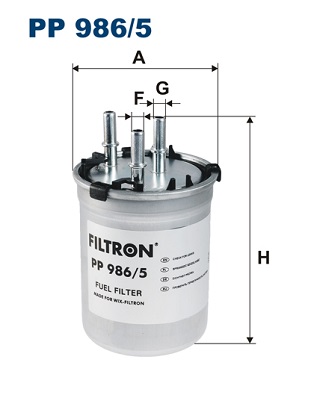 Fuel filter - PP 986/5 FILTRON