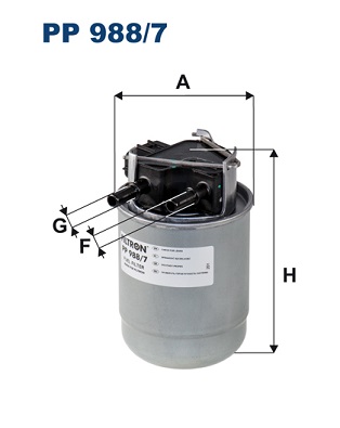 Fuel filter - PP 988/7 FILTRON