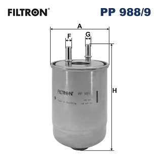 Fuel filter - PP 988/9 FILTRON