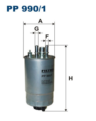 Fuel filter - PP 990/1 FILTRON