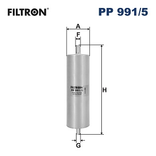 Filtro carburante - PP 991/5 FILTRON