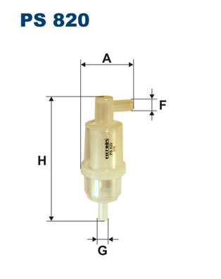 Fuel filter - PS 820 FILTRON