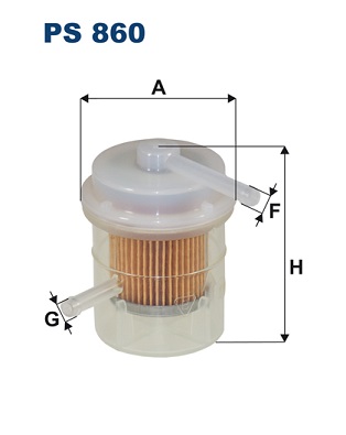 Fuel filter - PS 860 FILTRON