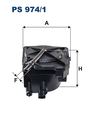 Filtro carburante - PS 974/1 FILTRON