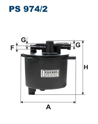 Filtro carburante - PS 974/2 FILTRON