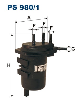 Fuel filter - PS 980/1 FILTRON
