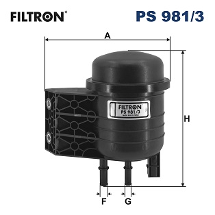 kuro filtras - PS 981/3 FILTRON